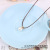 Korean crown imitation pearl pendant DIY leather necklace gifts manufacturers wholesale