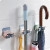 Nail-free multifunctional traceless mop rack receives mop hook bathroom wall hanging broom rack mop clip