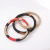 New fashion color matching sports microfiber leather breathable wear-resistant steering wheel cover