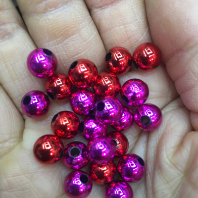 Plastic Christmas Beads, Clothing Beads, Head Flower Beads, Gold Plating, Sliver Beads and Other Scattered Beads