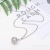 Brass holhold-out pregnant woman piano sound ball five-pointed star magic box aroma phase box essential oil diffuser sweater chain necklace pendant