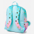 Girls color cylinder backpack primary school bag