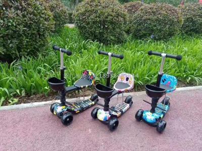 Scooter electric car go-cart tricycle twister baby stroller baby walker