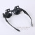 Head glasses type binoculars with magnifier high power 4 sets of lenses with LED lamp jewelry antique inspection magnifier