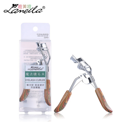 LaMeiLa Stainless Steel Single Eyelash Curler Long-Lasting Curling Eyelash Auxiliary Tool Portable A313