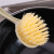 Kitchen cleaning and dishwashing brush can be hung with no oil long handle solution cleaning brush wheat straw washing dishes washing pan brush