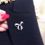 Zircon Bow 2017 New Beautiful Bow Tie Blouse Collar Horse Needle Brooch Collar Buckle Small Collar Pin Female Factory Direct Sales
