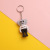 Cartoon Epoxy Sesame Street Fashion Brand Keychain Men and Women Creativity DIY Handmade Gift Key Chain Pendant Ornaments for Couple