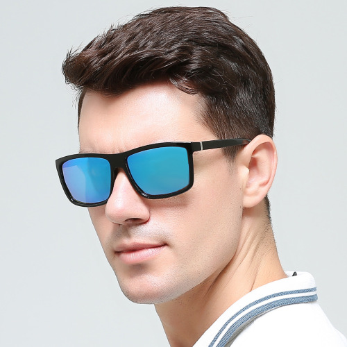 Cross-Border Driver Sunglasses for Driving Male Fashion European and American Fashion Women‘s Sunglasses Square Sun Glasses Wholesale