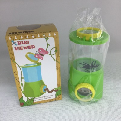 Two-way insect observation box multi-angle observer scientific exploration experiment children's outdoor toy magnifier
