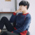 A new autumn/winter sweater for men 's wear was issued on behalf of the Korean version of casual knit turtleneck pullover