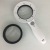 6902-8l double lens can be changed for high power senior reading hand magnifier folding LED magnifier