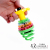 The new bouncing gyro children launch gyro ejection music baby flash light toy children puzzle