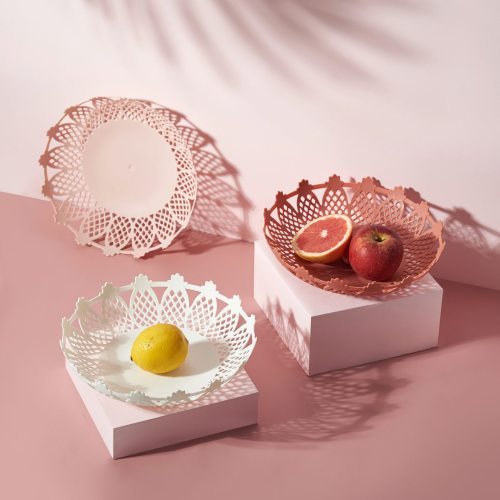 Pineapple Shape Plate Creative Plastic Tray Cute Fruit Plate Tropical Style Nordic Dish Fruit Plate