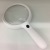 New portable magnifying glass with LED lamp old man reading newspaper reading mobile phone stamp identification magnifying glass