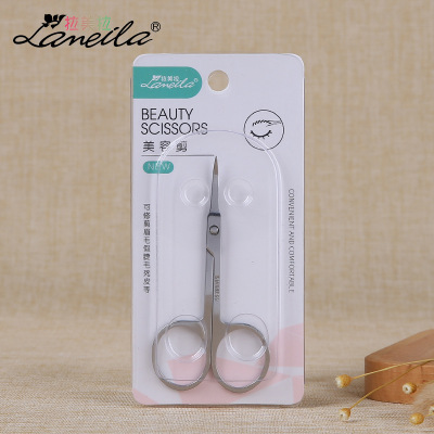 LaMeiLa Professional Beauty Stainless Steel Scissors Pointed Eyebrow Blade Eyebrow Scissors Beauty Scissors Makeup Tools A0401