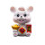 Painted painting furnishing a primary source of goods. Chinese cartoon mouse car gifts hand painted crafts home decoration furnishing a primary source of goods