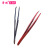 Fangling Spray Paint Color Three Concave Point Stainless Steel Eyebrow Tweezers Eyebrow Tweezers Eyebrow Tweezers Clip Hair Slant Tweezer