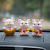 Painted painting furnishing a primary source of goods. Chinese cartoon mouse car gifts hand painted crafts home decoration furnishing a primary source of goods