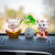 Painted painting furnishing a primary source of goods. Chinese cartoon mouse car gifts hand painted crafts home decoration furnishing a primary source of goods