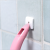 Double-sided thickened long handle decontamination toilet brush toilet brush toilet clean bend gap brush hygiene brush