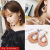 Web celebrity earrings Korean temperament female versatile earrings 2019 new fashion irregular geometric ins earrings getting earrings