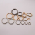 Hanger Spring Ring Buckle Silver Gold Hook Car Key Ring Male Opening Connection DIY Keychain