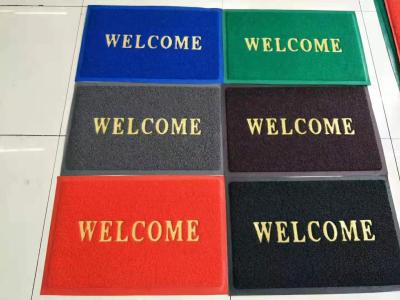 PVC Brushed Floor Mat Carpet English Portuguese Carpet