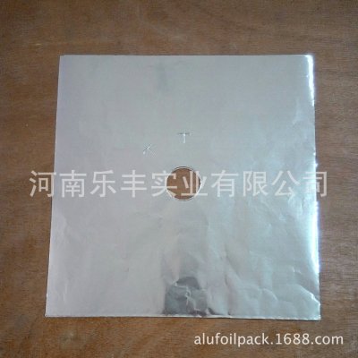 Square 27cm Thick Aluminum Foil Stove Mat