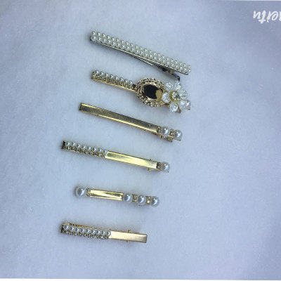 New Duck Clip Point Drill Duck Clip Tie Pearl Double Row DIY Duck Clip Accessories Sticky Pearl Accessories are finished Products