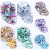 Marquise Earth Facets 7g Mix 6 Size 600pcs Glitter Glue On Acrylic Rhinestones 3D Nail Art Strass Loose Beads Jewelry 