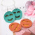 2019 Creative New Smiley Face Expression Earrings Fashionable Cool Double-Layer Smiley Face Ear Buckle Ear Accessories Wholesale