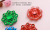 Eight Beads Colorful Plastic Electroplating Fingertip Gyro Popular Creative Decompression Fidget Spinner Toy Plastic Box Packaging