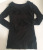 Goddess dress v-neck lace thermal underwear with fleece thickened slim woman super soft blouse long sleeved top winter