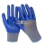 Labor protection gloves with 13 stitches ding the qing semi - hanging Labor protection gloves are wear - resistant, anti - slip and anti - dipping rubber protective gloves for mechanical work