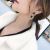 925 silver pin 2019 new fashionable Korean temperament superior feeling five-degree star earrings female long tassel earrings