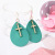 2019 New Drop-Shaped Earrings Earrings Popular Jewelry Graceful Personality Cross Eardrops European and American Retro Earrings