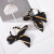 2019 New Cross-Border Sold Jewelry Earring Ear Clip European and American Exaggerated Jewelry Fashionable Cool Big Bow Earrings