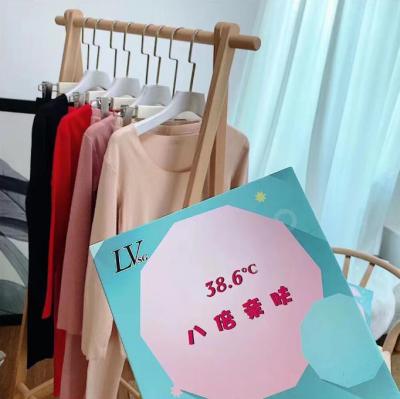 37 degrees constant temperature 38 degrees 6 thermal underwear set clothing cut double-sided fleece super stretch 8 times skin-friendly baby fleece female