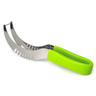 Creative kitchen gadget watermelon cutting watermelon knife non - slip plastic handle hami melon watermelon divider