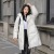 Real photo 19 new down jacket female Korean version loose fashion casual stand collar white duck down 