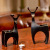 European-style resin moose wax table decoration living room porch decoration lovers deer creative decorations