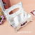 Large High-End Rose Sashimi Zinc Alloy Tissue Box Alloy Paper Box Napkin Paper Box for Home Car