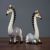 Nordic contracted originality size giraffe restore ancient ways nostalgic study puts out soft outfit gift decoration of a resin craft