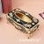 Large High-Grade Zinc Alloy Tissue Box Alloy Paper Box Napkin Paper Box European Creative for Home Car