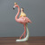 The agreement of colophony Nordic flamingo and beautiful maiden places creative household room adornment soft outfit decoration article