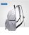 Factory direct sales, wholesale 2019 spring nylon waterproof backpack students school wind large capacity schoolbag wholesale