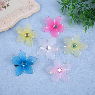 Tip # leaf name plum blossom put 6 cm simulation color clothing accessories decorative accessories to sample customized wholesale