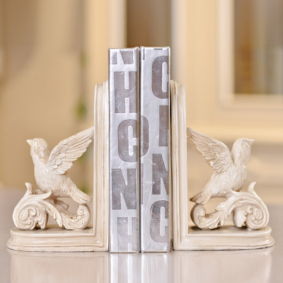 American country resin craft household furnishing restore ancient ways soft decoration to do old bird book porch household decoration furnishing