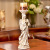 European - style household ornaments arranged resin handicrafts angel candlestick living room soft decoration gifts wholesale